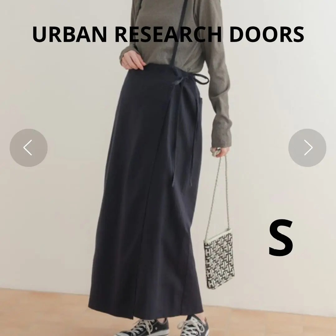 Thumbnail of URBAN RESEARCH DOORS Suspender Wrap Skirt