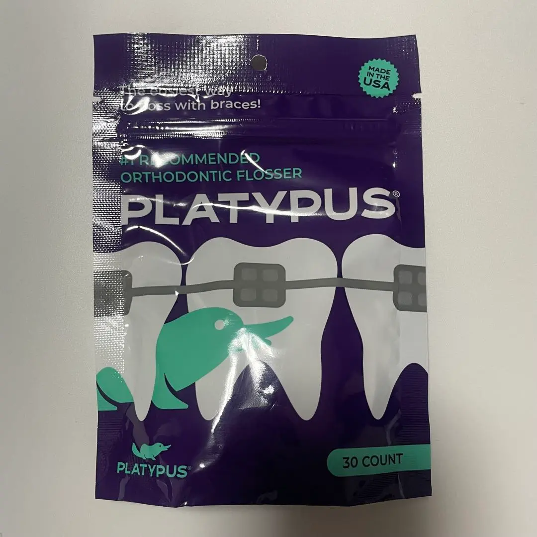 鴨嘴獸牙齒矯正牙線 30 入 的縮圖
