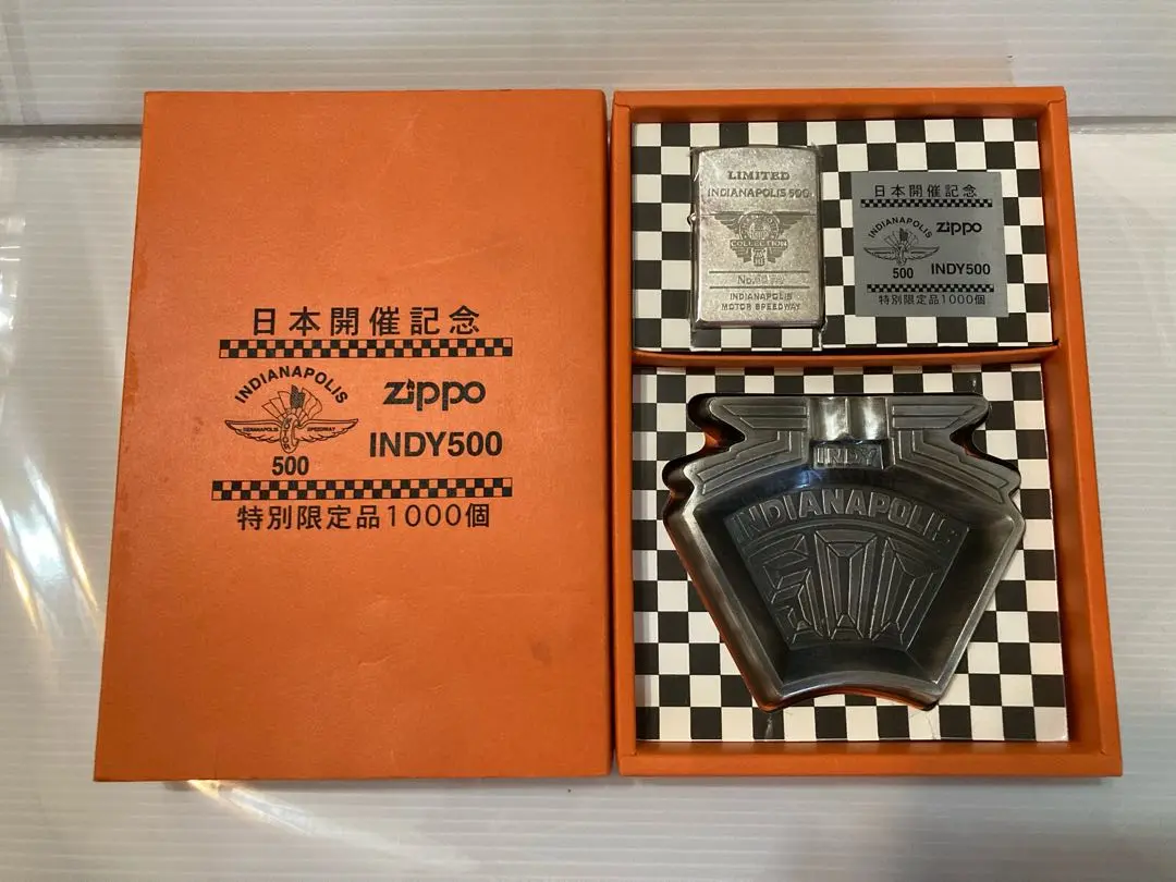 美品＊インディアナポリス＊スピードウェイサーキット＊92年ビンテージzippo®︎ 美品＊インディアナポリス＊スピードウェイサーキット＊92年
