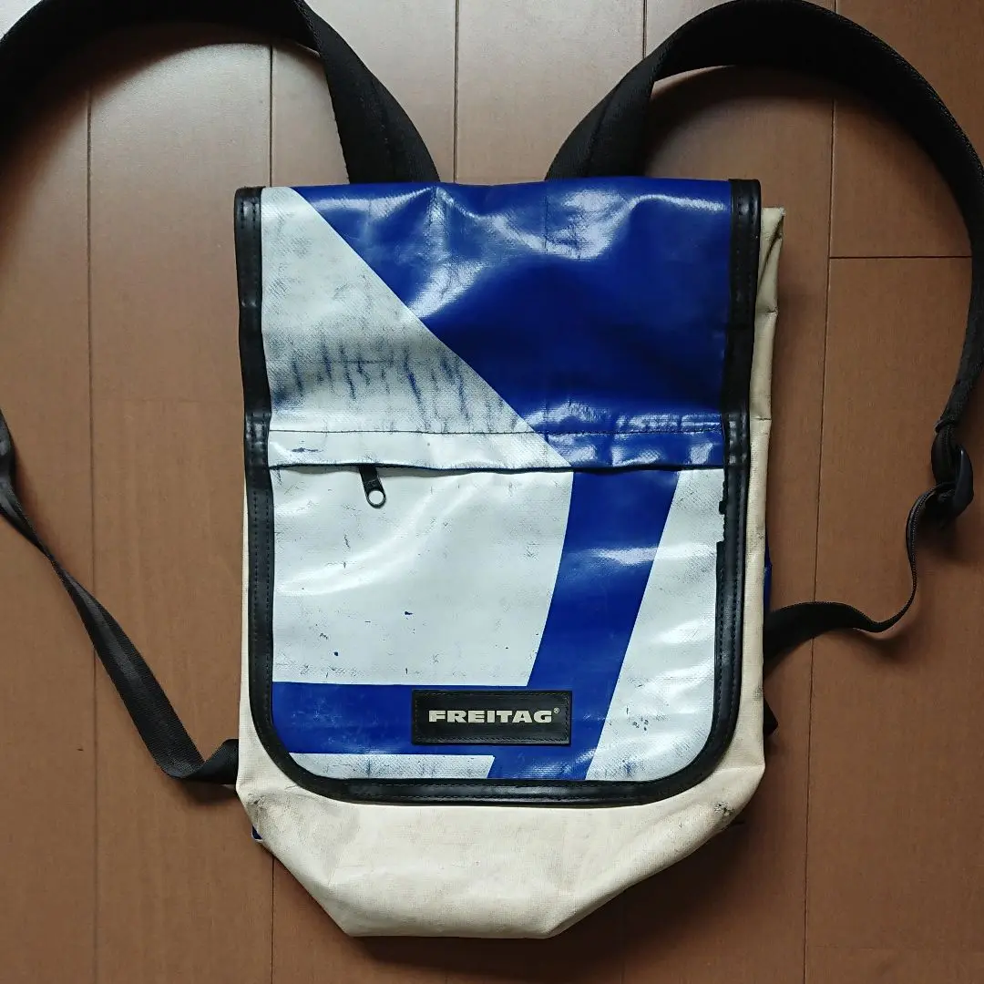 FREITAG FURY F132 フューリー 美品 ホワイト×インディゴ