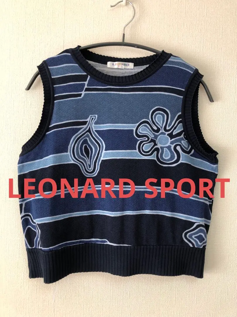 LEONARD - レオナールスポーツ LEONARD SPORT ベストの通販 by