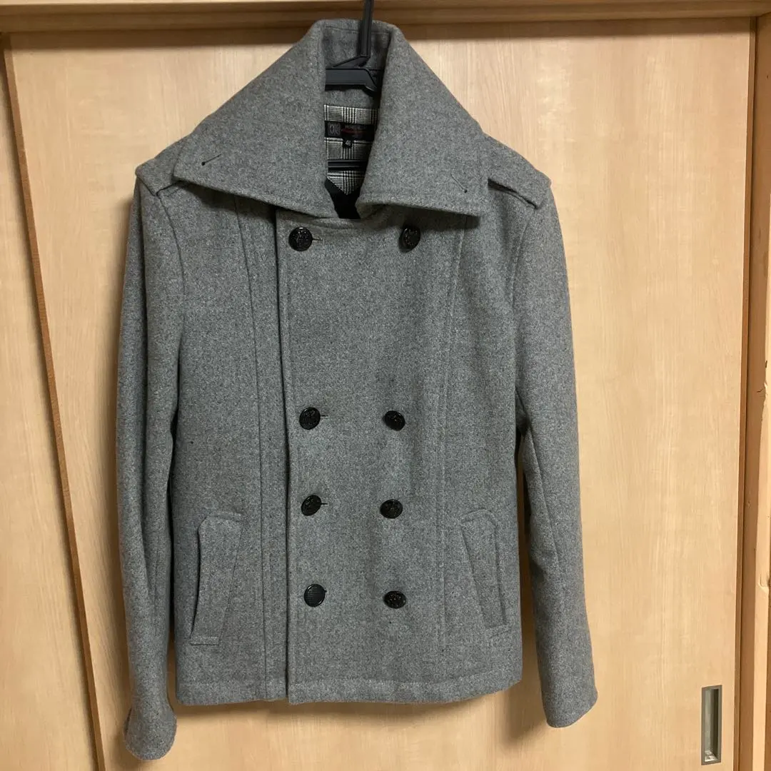 Thumbnail of MICHEL KLEIN Gray Pea Coat 46