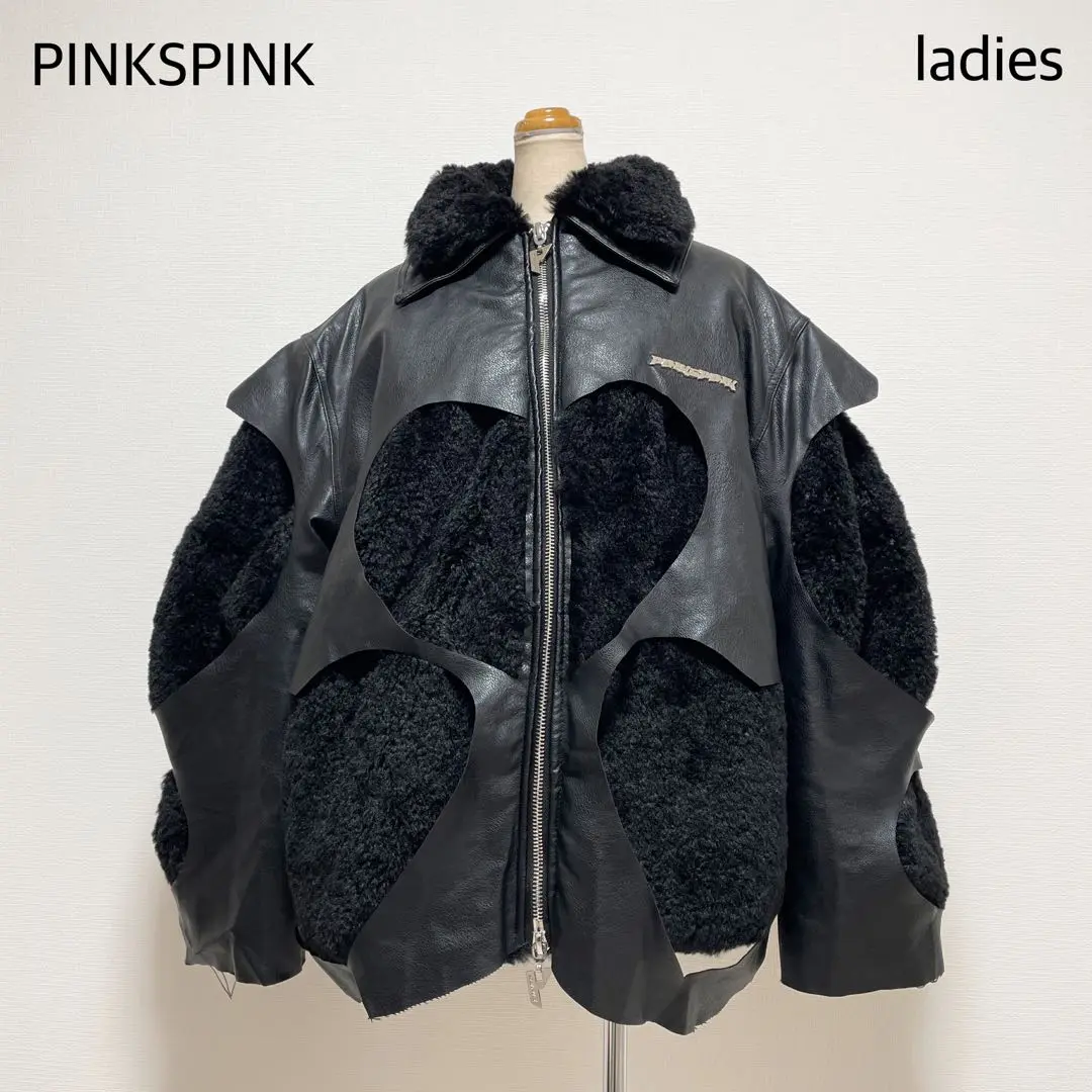 【美品】 PINKSPINK オーバーサイズパイソンジャケット M 美品】 PINKSPINK オーバーサイズパイソンジャケット M