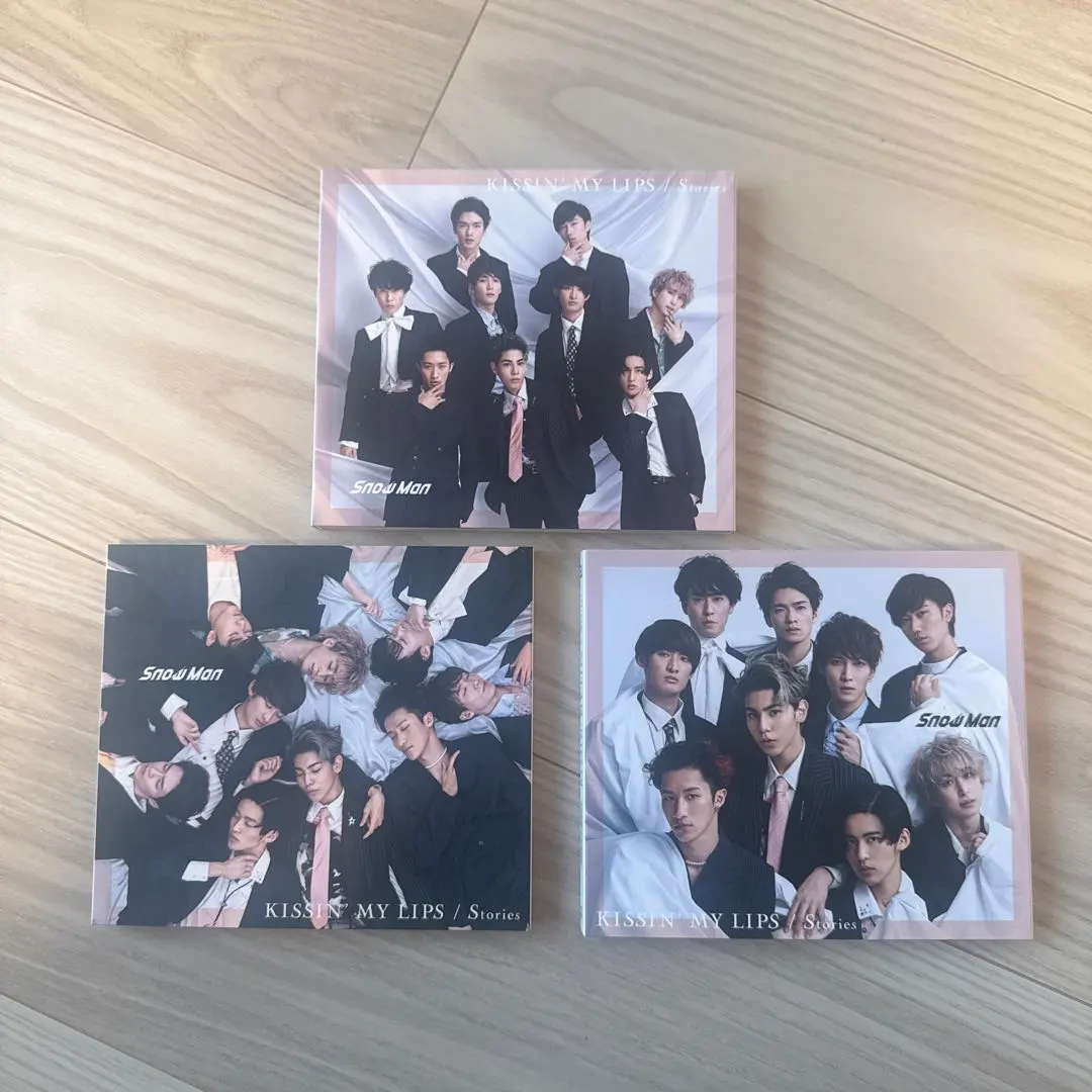 Thumbnail of Snow Man KISSIN' MY LIPS/Stories 3-piece set