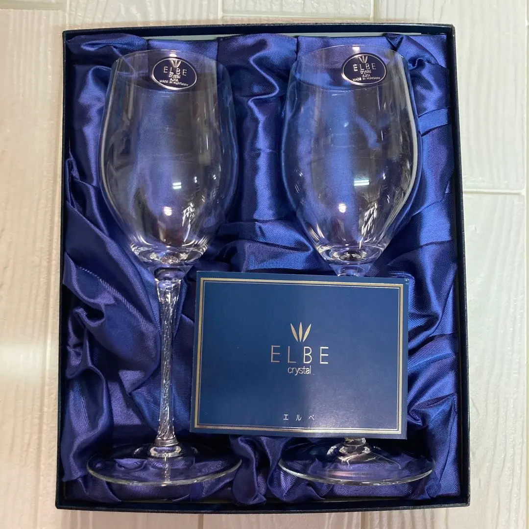 ELBE Crystal 贈答品　ペアグラス 2025年最新】elbe ペアグラスの人気アイテム - メルカリ