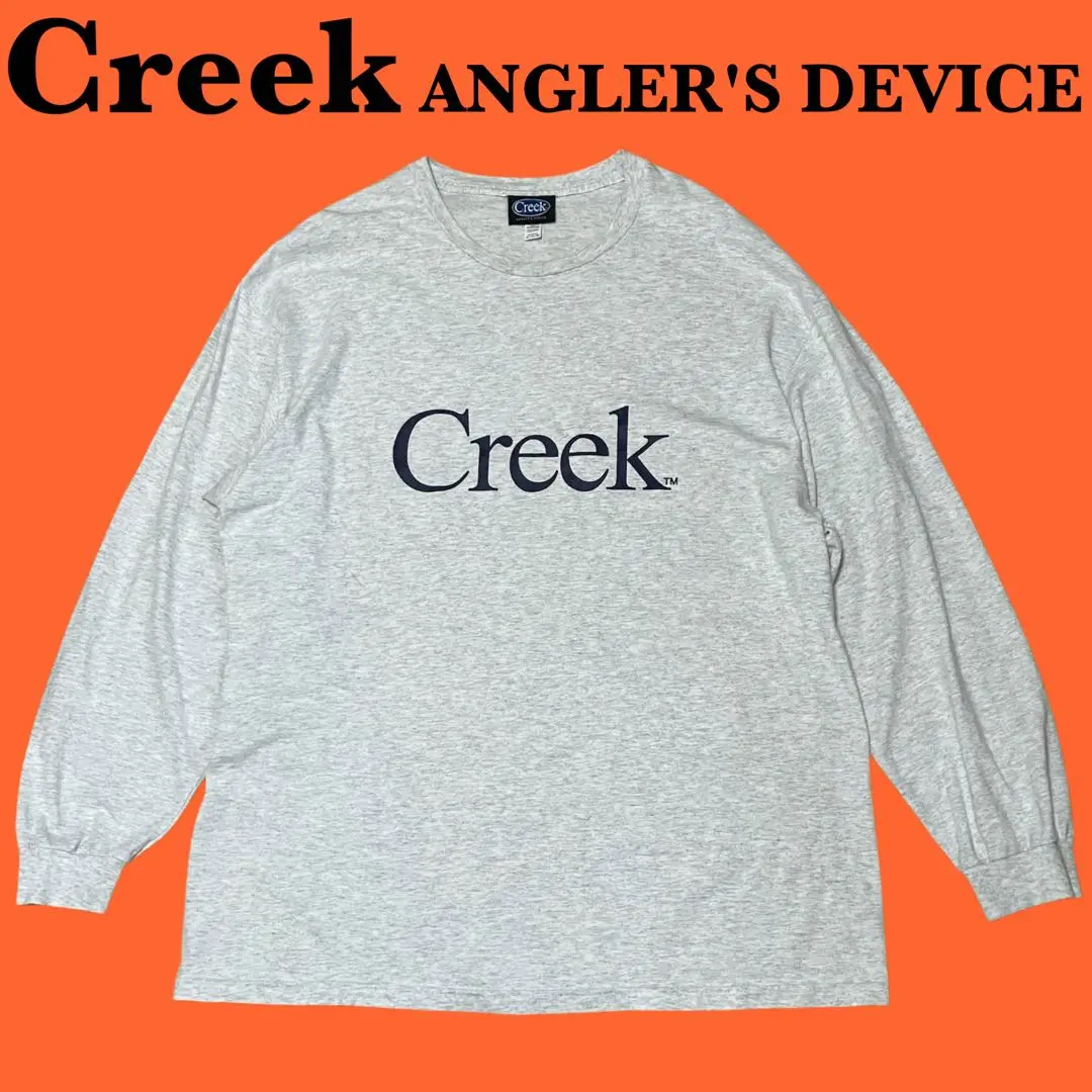 Creek ロンT 長袖　S 2025年最新】Creek 袖丈：長袖 メンズ 七分・長袖カットソーの
