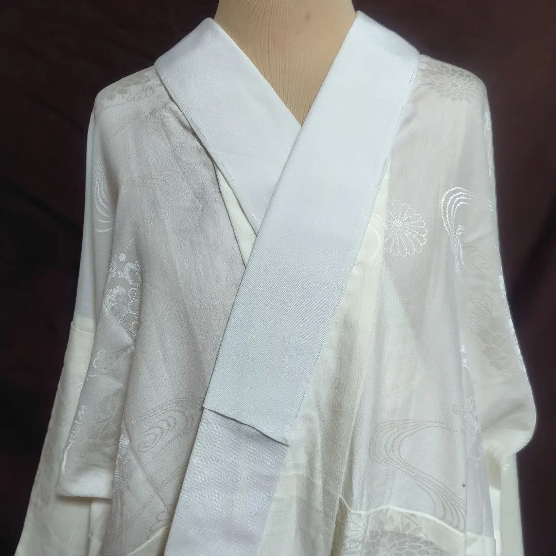 白色長襦袢 身丈127 的縮圖