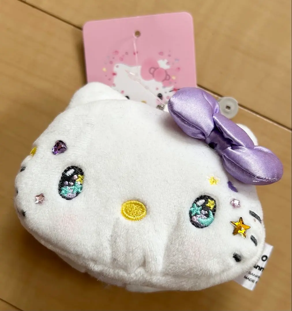 Thumbnail of Hello Kitty 50th Anniversary Mirror Mascot Charm Mirror Keychain Glittering