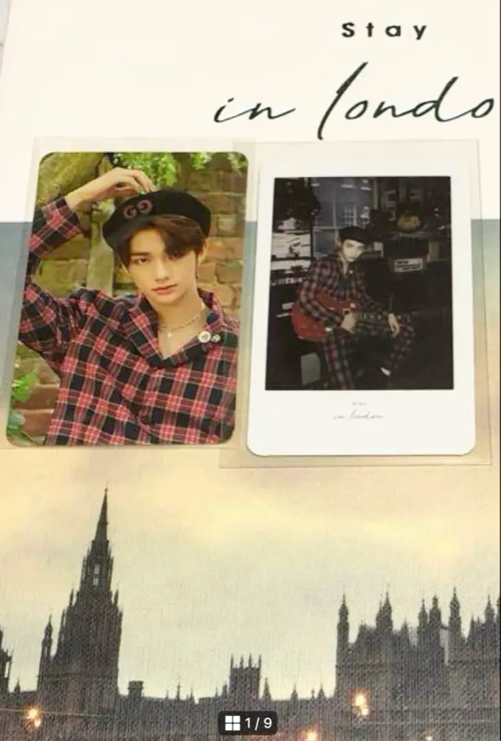 Stray Kids First Photobook Stay in London JYP//Photo card