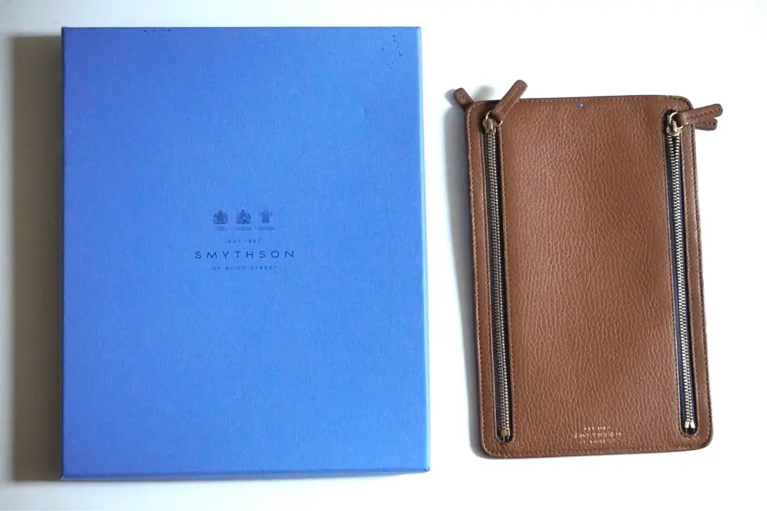 愛用品】SMYTHSON（スマイソン）のカレンシーケースが便利なので