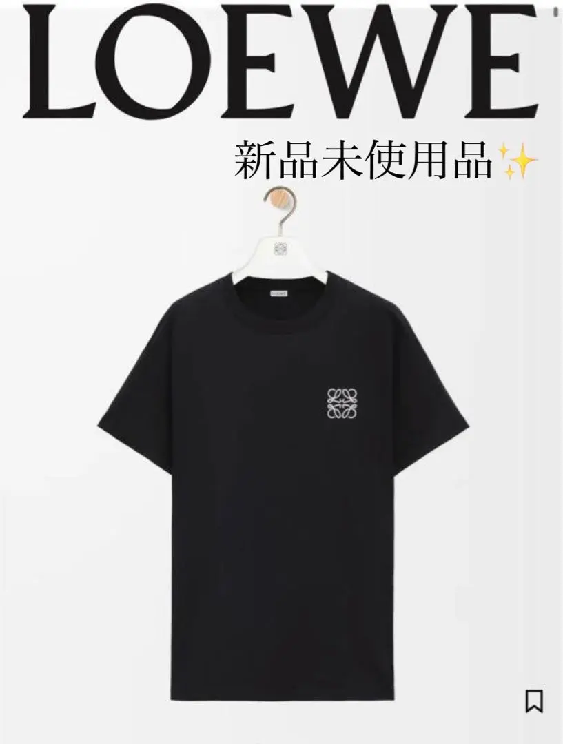 新品未使用　LOEWE ロエベ Tシャツ ロエベ - LOEWE | RELAXED FIT TSHIRT-Black-XXLの通販 | RESTIR