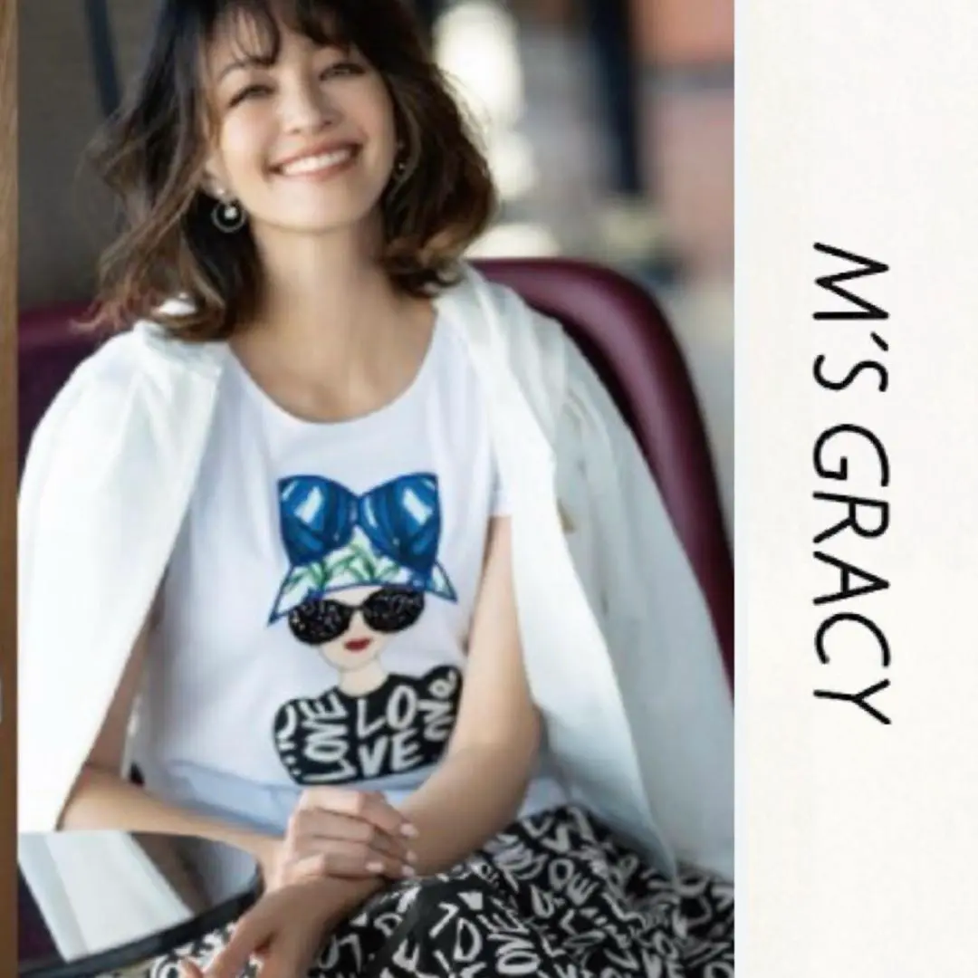 2025年最新】M'S GRACY 柄・デザイン：プリント（ロゴなど