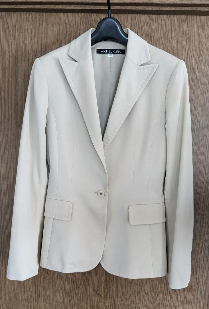 Thumbnail of MICHEL KLEIN Setup Skirt Suit Jacket Beige