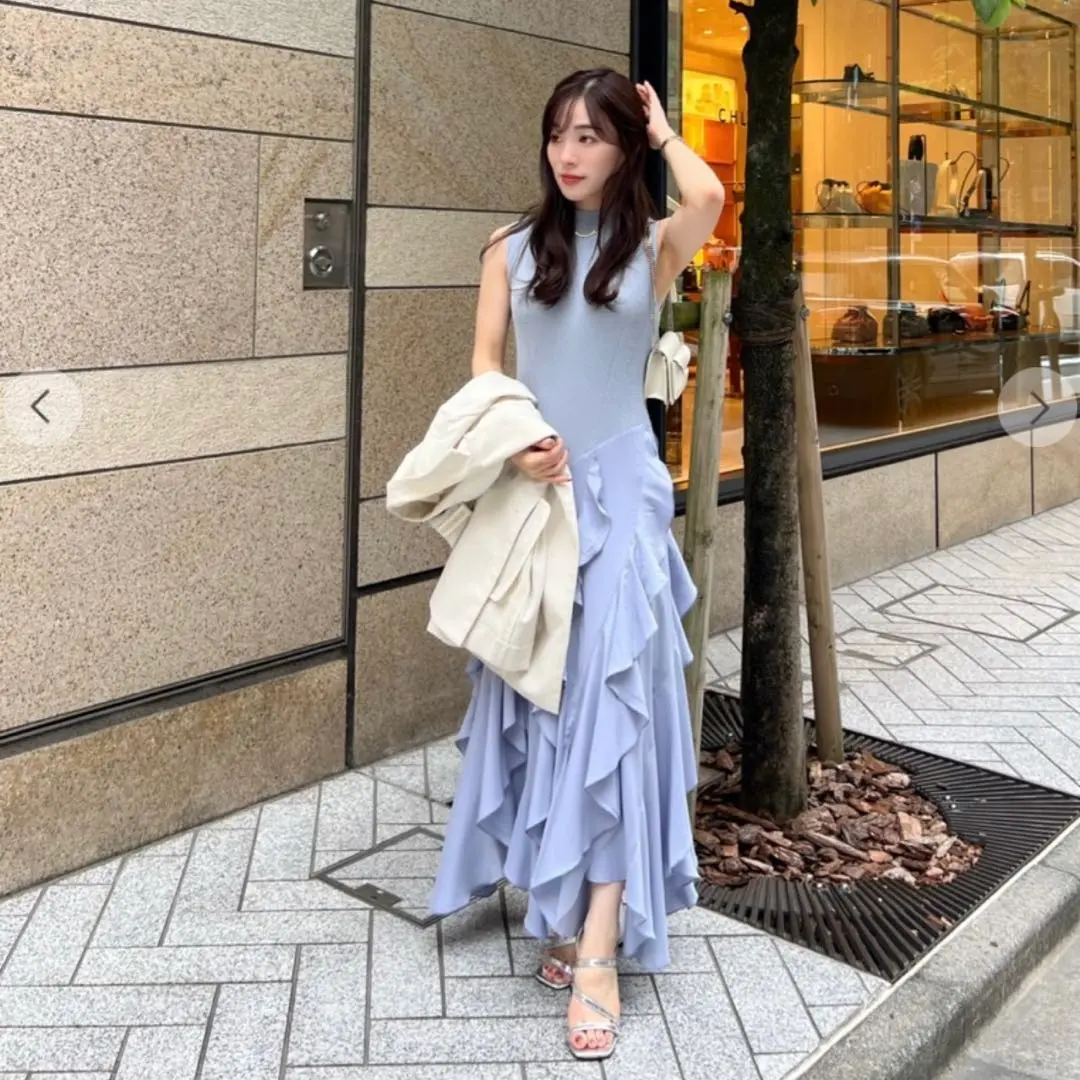 ♡Aimeine チュールフリルドッキングワンピース♡ 2025年最新】aimein チュールフリルドッキングワンピースの人気