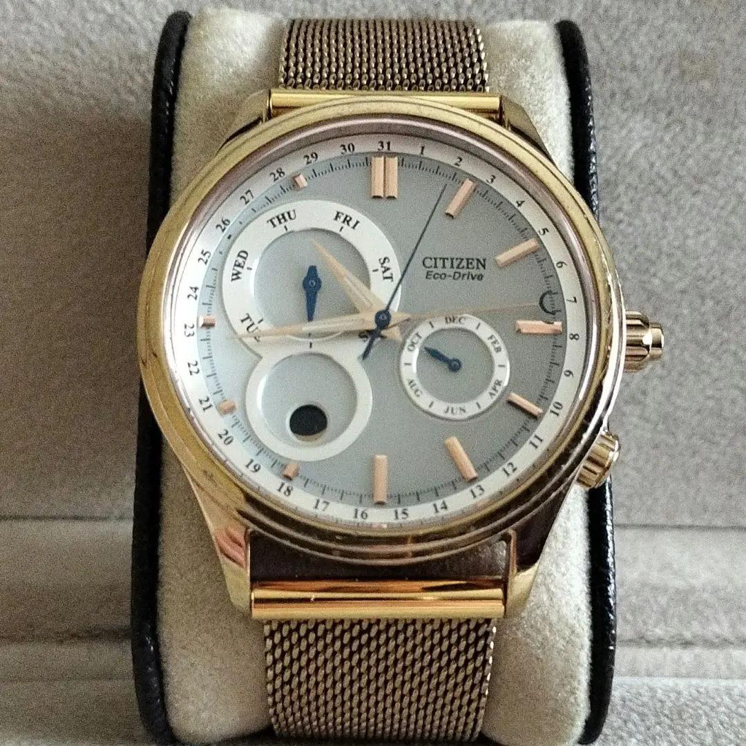 CITIZEN エコドライブ 8651-S040043 トリカレ ムーンフェイズ CITIZEN エコドライブ 8651-S040043 トリカレ ムーンフェイズ