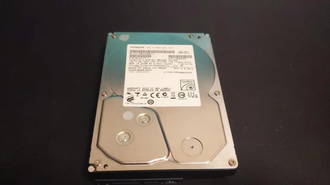 HITACHI製HDD　HDS5C3020ALA632　2TB SATA600 HGST HDS5C3020ALA632 2TB、HDDベンチマークテスト