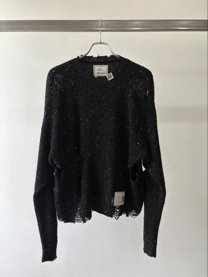 【最終値】美品 Maison MIHARA YASUHIRO ダメージニット44 最終値】美品 Maison MIHARA YASUHIRO ダメージニット44 - メルカリ