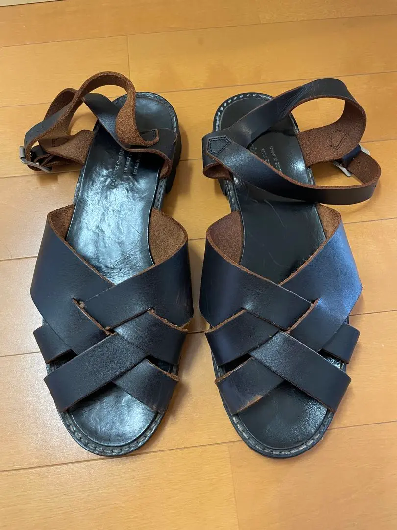 COMME des GARCONS HOMME PLUS サンダル 27cm 黒 COMME des GARCONS HOMME PLUS サンダル 27cm 黒
