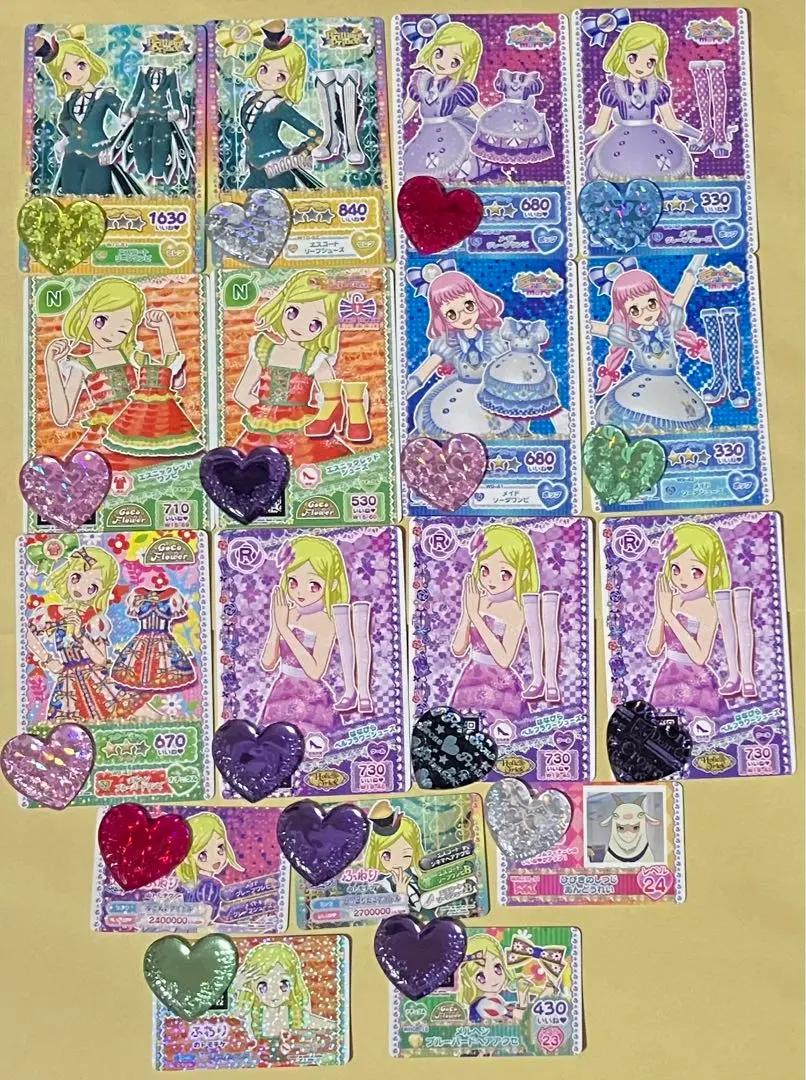 台湾製品 アイドルタイム プリパラ プリチケ 9枚セット ファルル