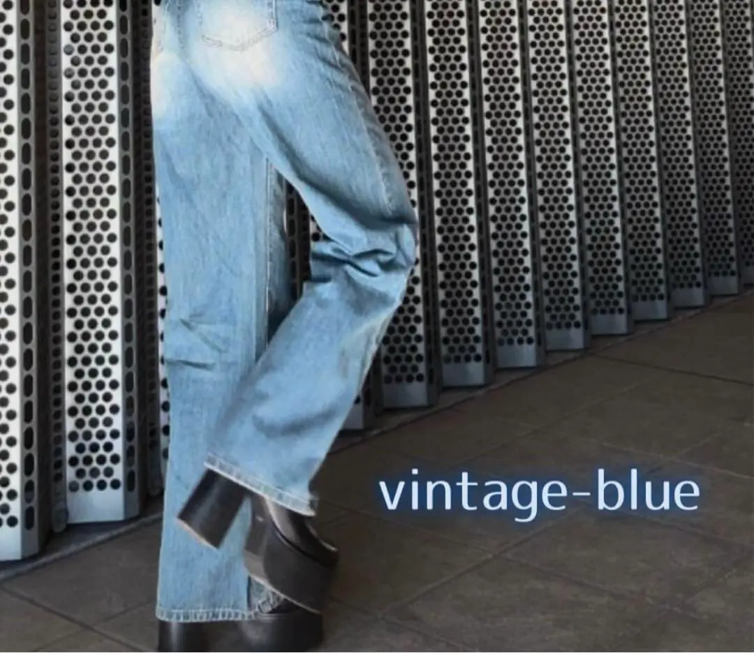 TWWデニム 【M/L】vintage-blue ヴィンテージブルー 新品未使用 TWWデニム】vintage-blue | 2(g+c)