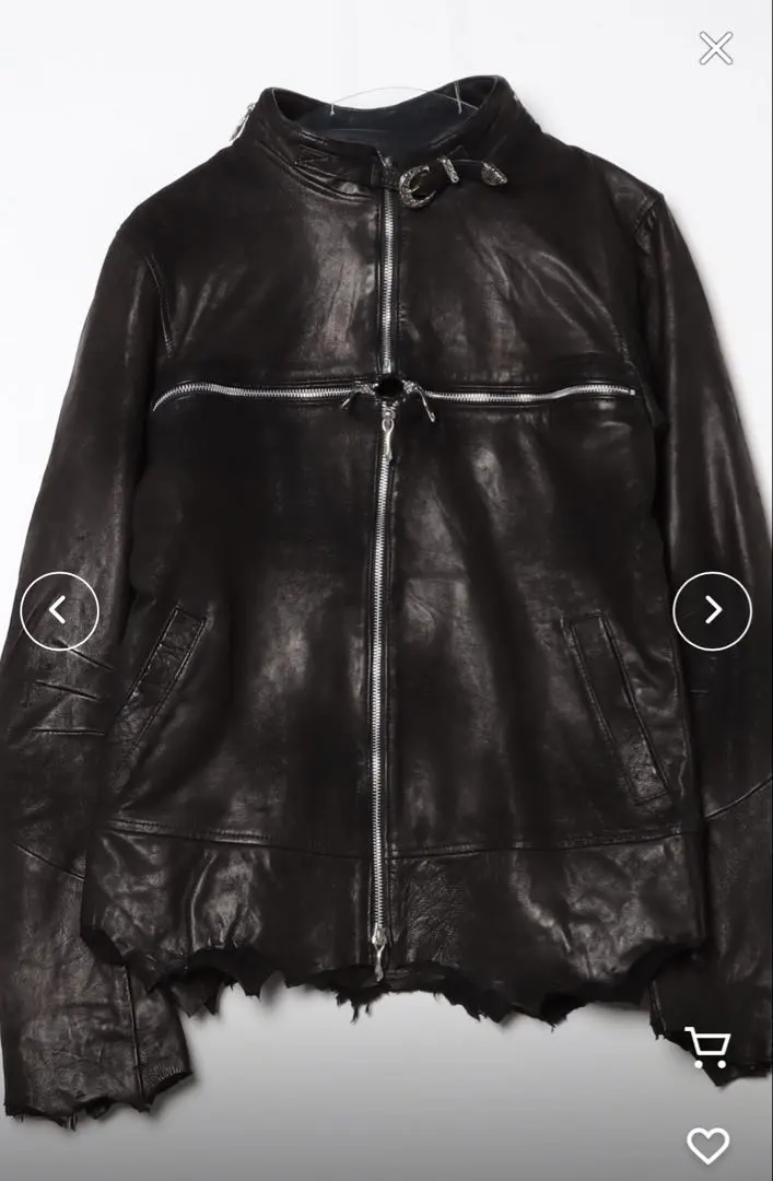 2025年最新】14th Addiction メンズ レザージャケット