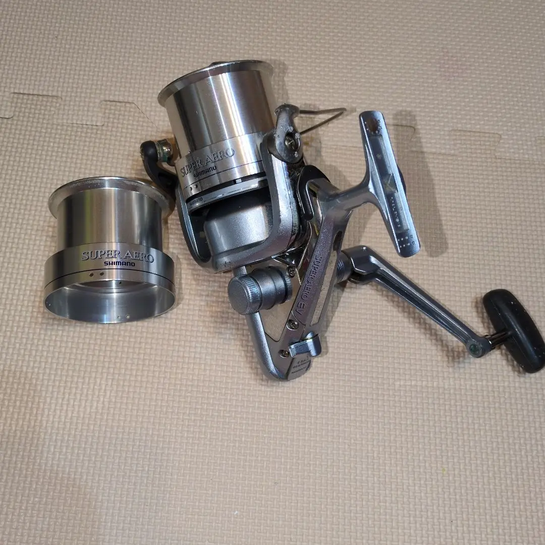 シマノスーパーエアロEV［未使用品］ サンラインPE1号-200m付 シマノ(SHIMANO) スーパーエアロ EV ｜アウトドア用品・釣り具