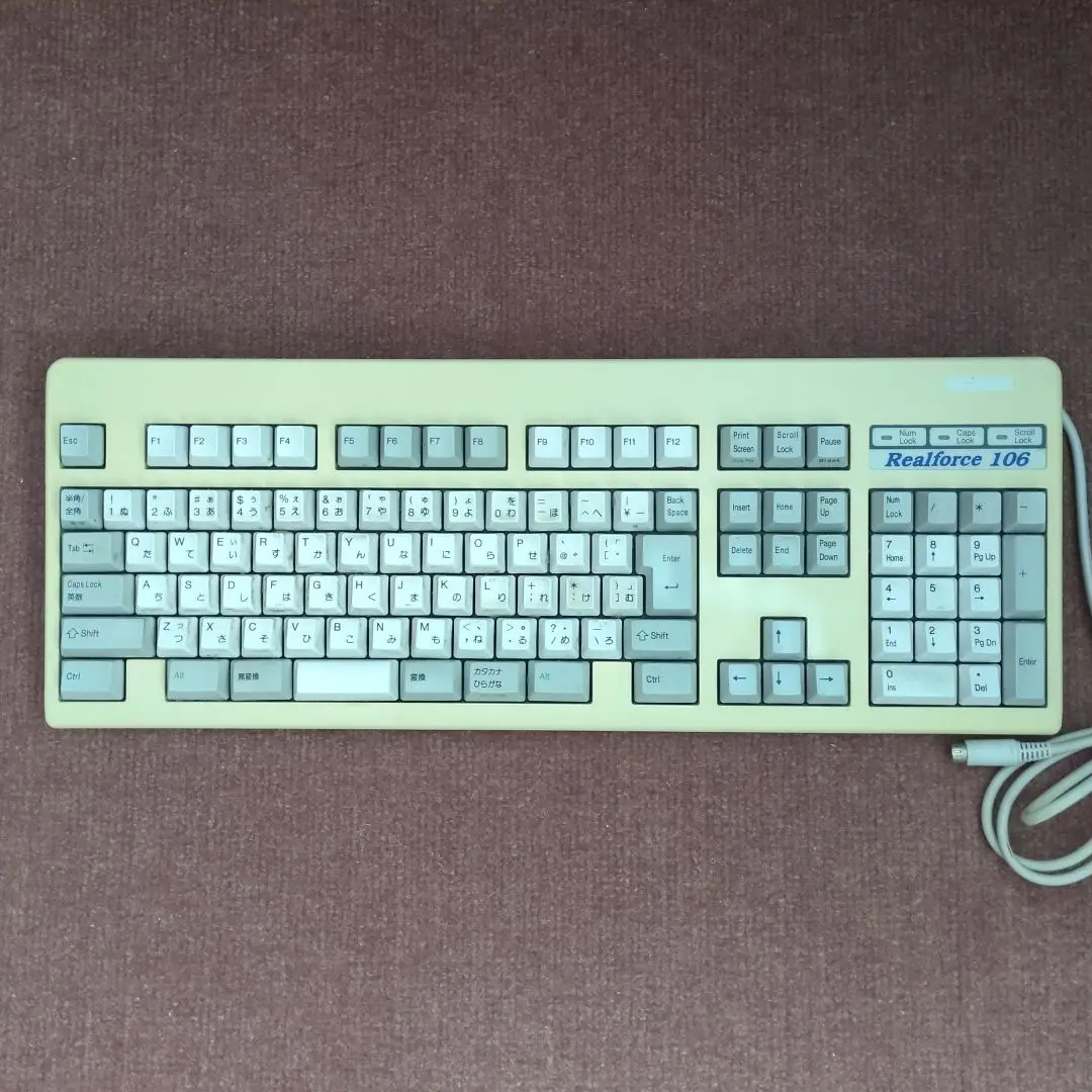 東プレ Realforce 106 清掃・除菌済み 高級キーボード東プレのリアルフォースの分解掃除手順 - BTO