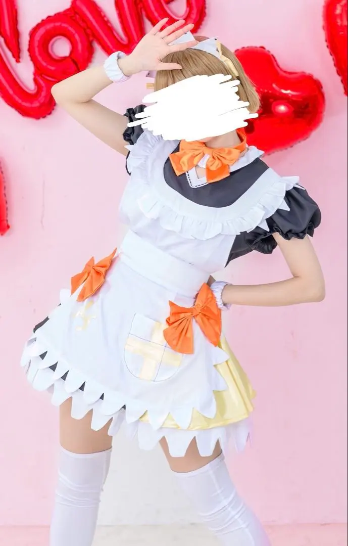 コスモンド製　ラブライブ　小泉花陽　もぎゅっとloveで接近中　衣装＋パニエ　S Love Live!ラブライブ! もぎゅっと“love”で接近中! 小泉花陽