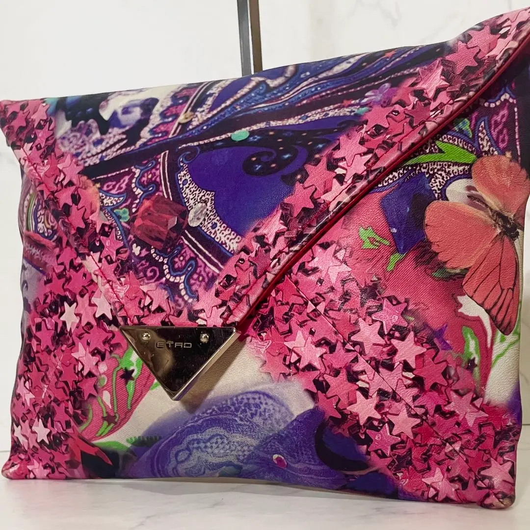 蜷川実花エトロ ミニウォレット ETROエトロ × mika ninagawa蜷川実花 エデン ミニウォレット
