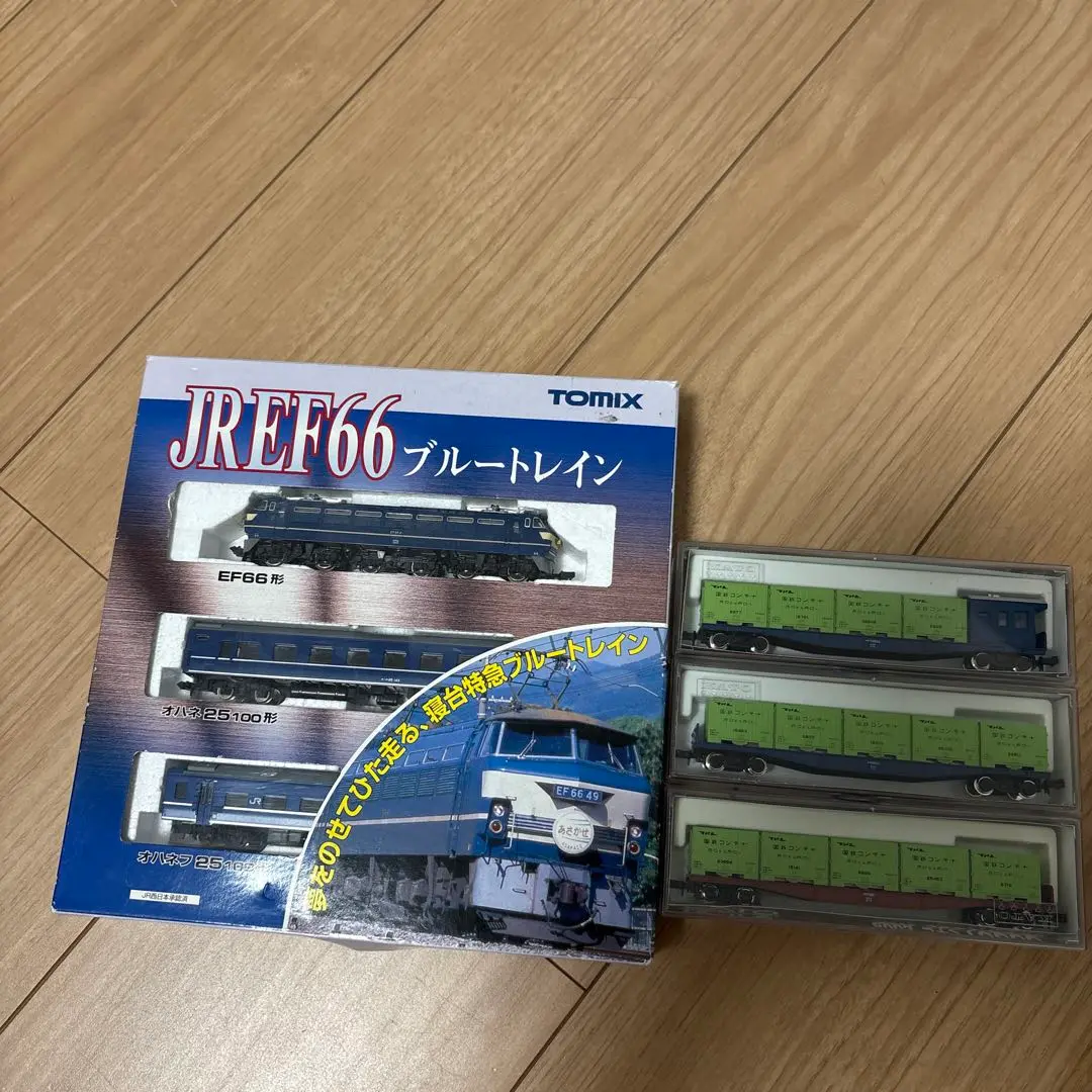 【未開封・送料込】TOMIX JR EF66 ブルートレインセット JR EF66 ブルートレインセット (基本・3両セット) (鉄道模型