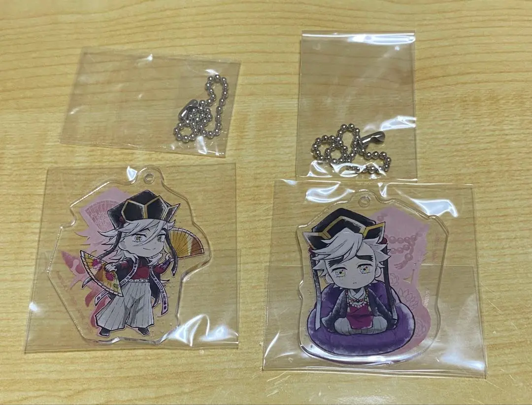 Thumbnail of Kimetsu no Yaiba Ichiban Kuji ~Brothers of Thunder~ F Prize Kyun-Chara Acrylic Charm Doma 2-piece set