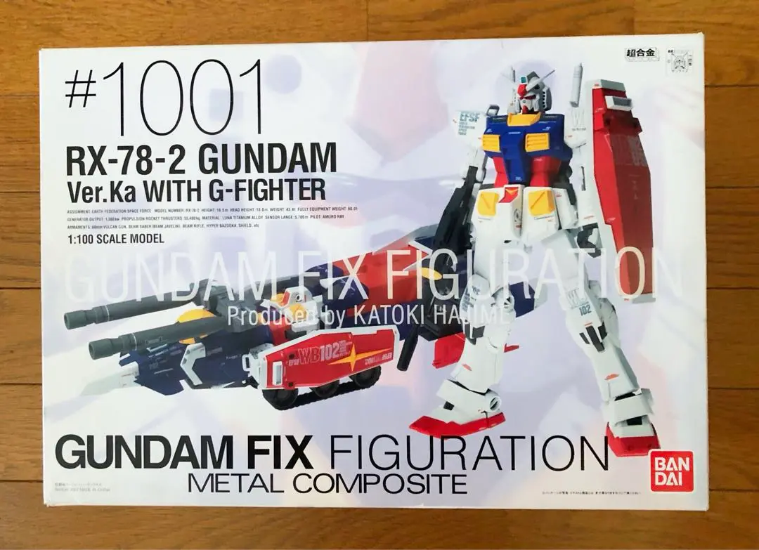 GFF #1001 RX-78 ガンダム Ver.Ka with Gファイター 1001 GUNDAM Ver.Ka WITH G-FIGHTER