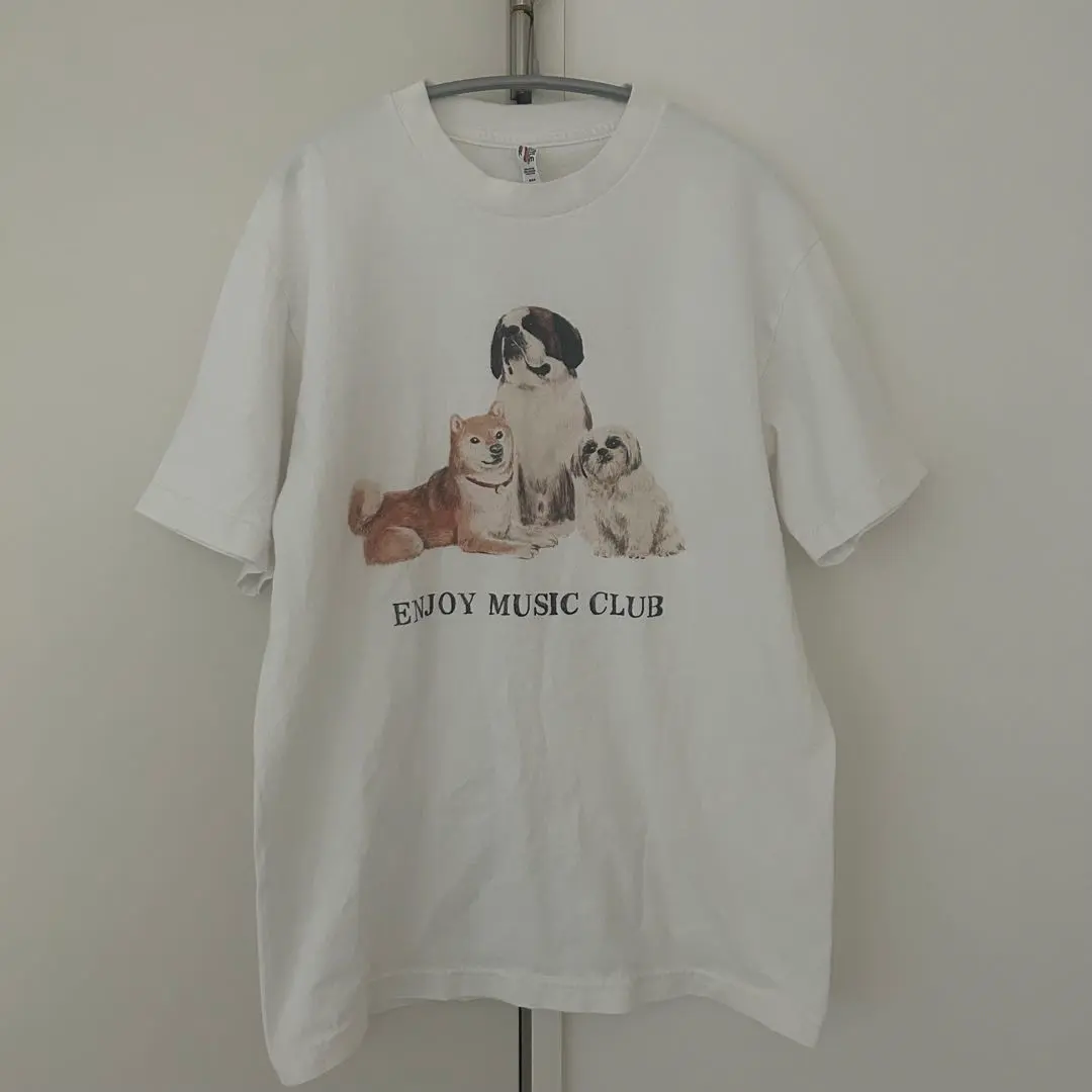 ENJOY MUSIC CLUB Tシャツ　Lサイズ 2025年最新】enjoy music club tシャツの人気アイテム - メルカリ