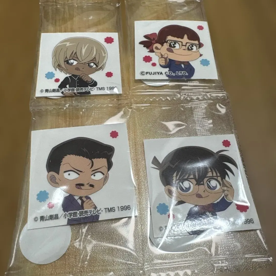 Thumbnail of Milky Detective Conan Stickers, Set of 4