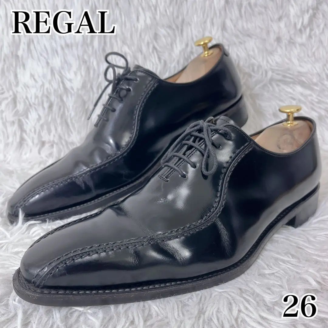 【希少】リーガル　ビジネスシューズ　スワールトゥ　318R ブラック REGAL リーガル スワールトゥ メンズ ビジネス 318R BD ブラック
