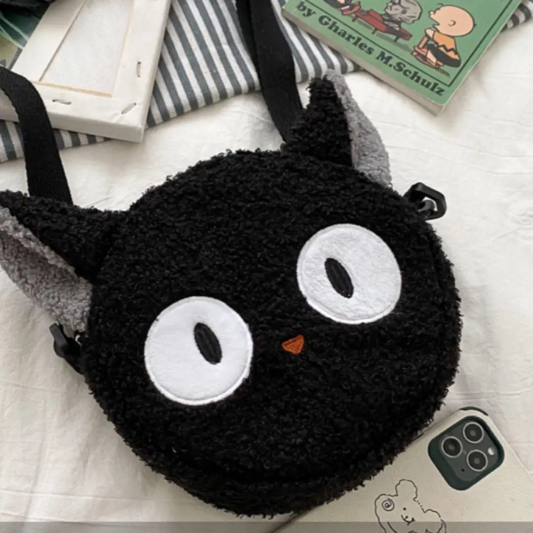 Thumbnail of Shoulder Bag, Kiki's Delivery Service Style, Jiji-like, Black Cat, Bag, Gift, Cat, Black