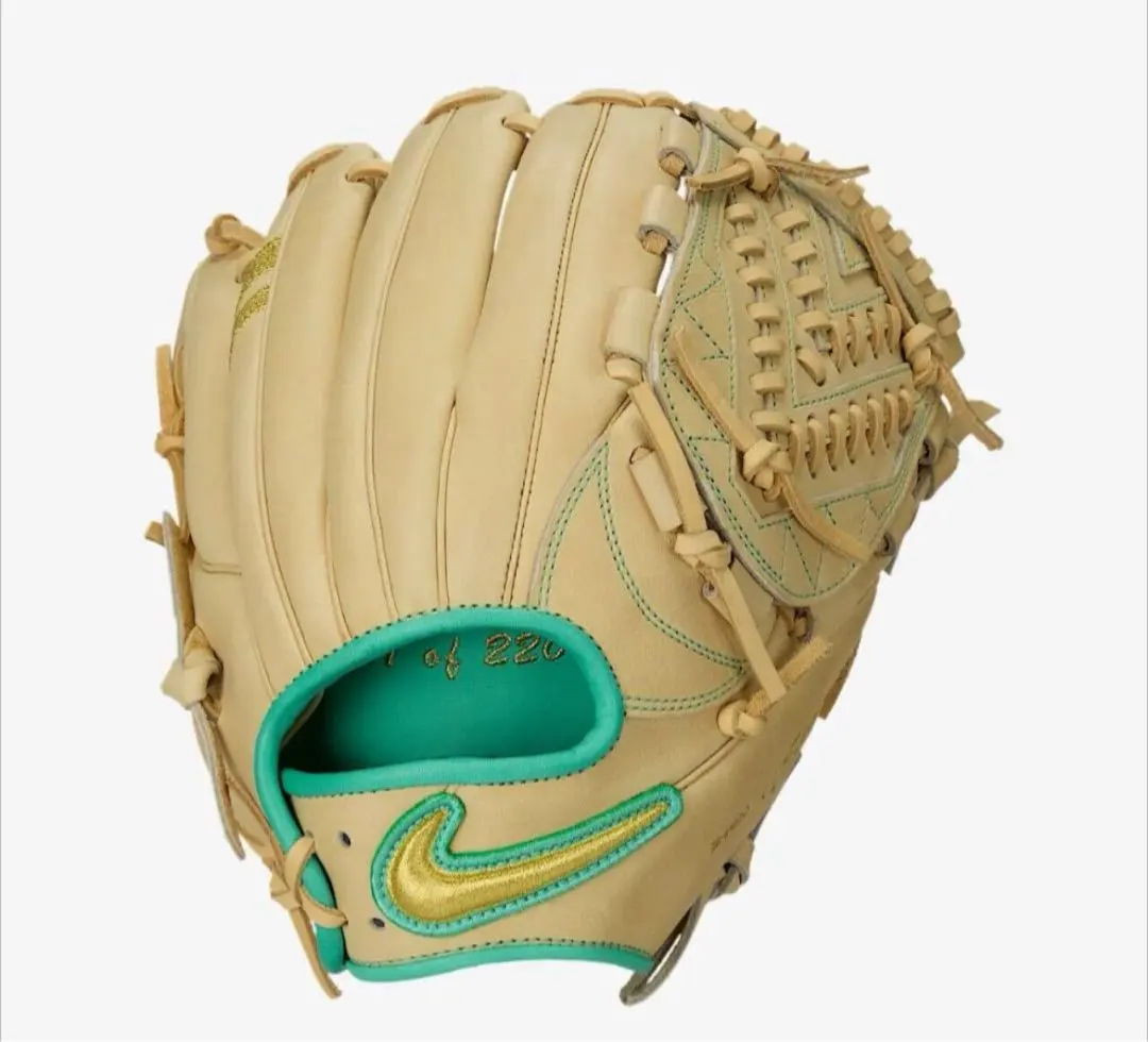 ★極美品★屋外未使用★ NIKE ナイキ 一般軟式用 内野用 サウスポー 左 ☆極美品☆屋外未使用☆ NIKE ナイキ 一般軟式用 内野用