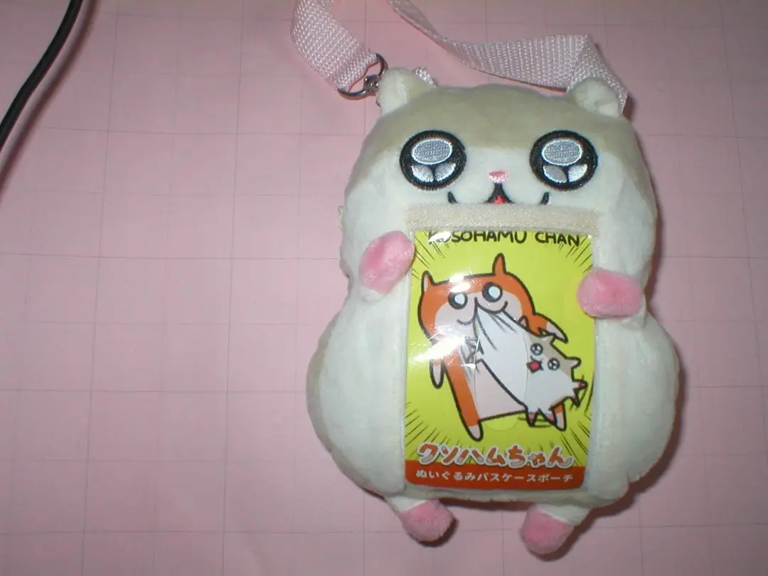 クソハムちゃん/コビハムちゃん パスケース2個セット クソハムちゃんプライズ第二弾！パスケースポーチが登場です