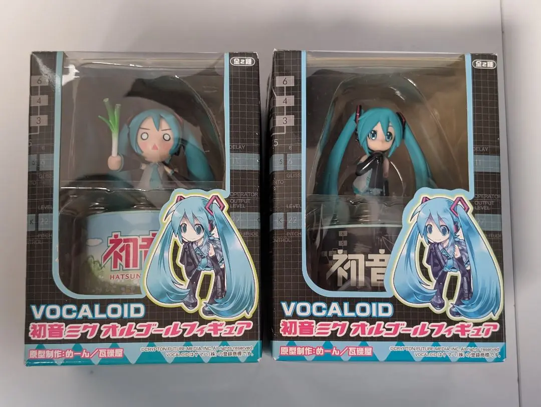 【未開封】初音ミク オルゴールフィギュア全2種セット 未開封】初音ミク オルゴールフィギュア全2種セット Amazon.co