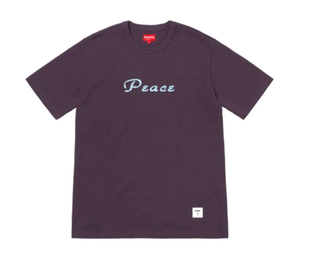 18aw Supreme peace ピース tシャツ tee マスタード m Supreme Peace S S Top (FW18) - $78