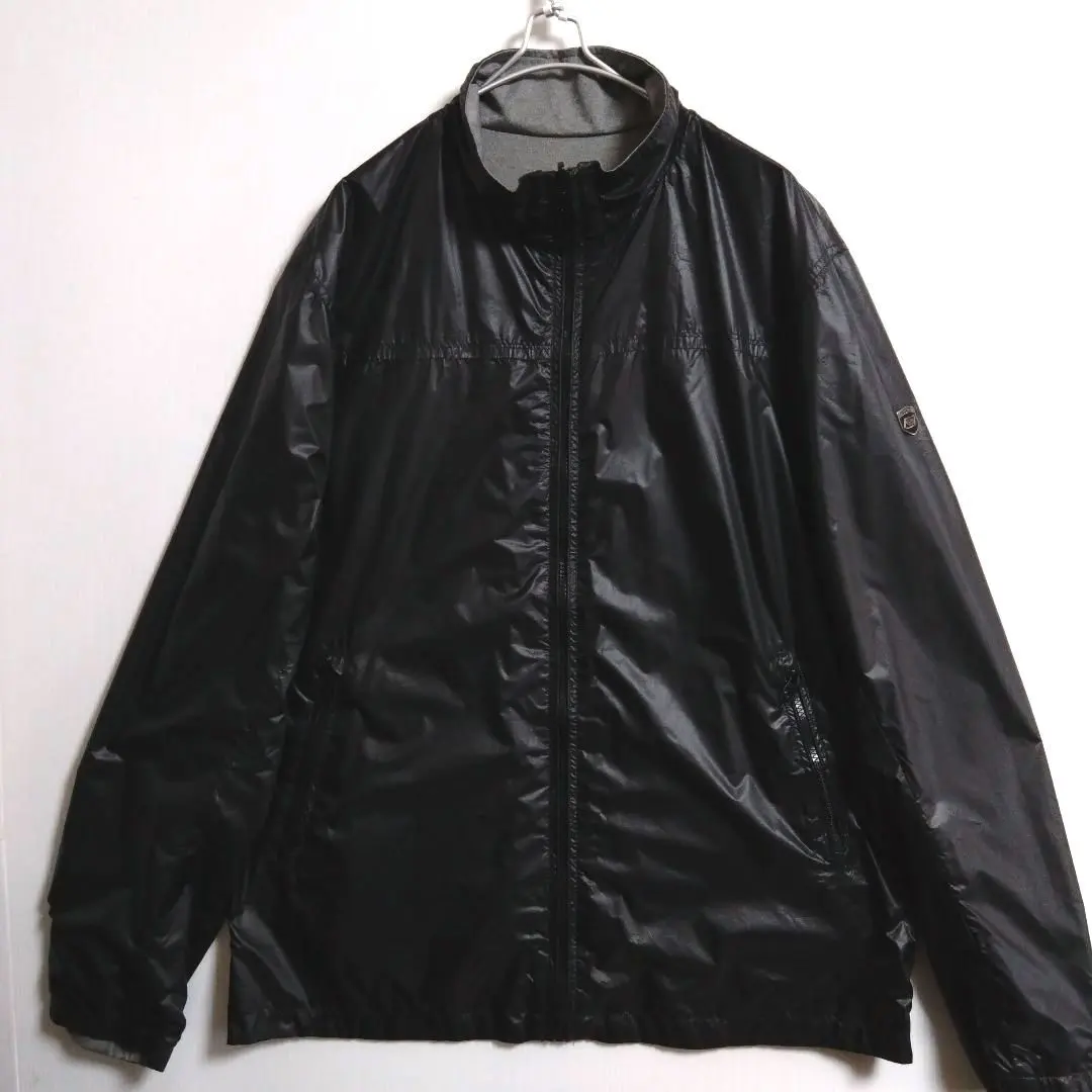 Thumbnail of A480 POINTZERO Reversible Jacket XL Black Gray US Vintage