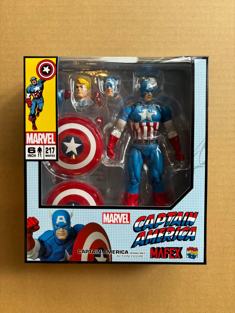 ジャンク mafex キャプテンアメリカ 2体セット Mafex-キャプテンアメリカ2xモデルのフィギュア,アクション
