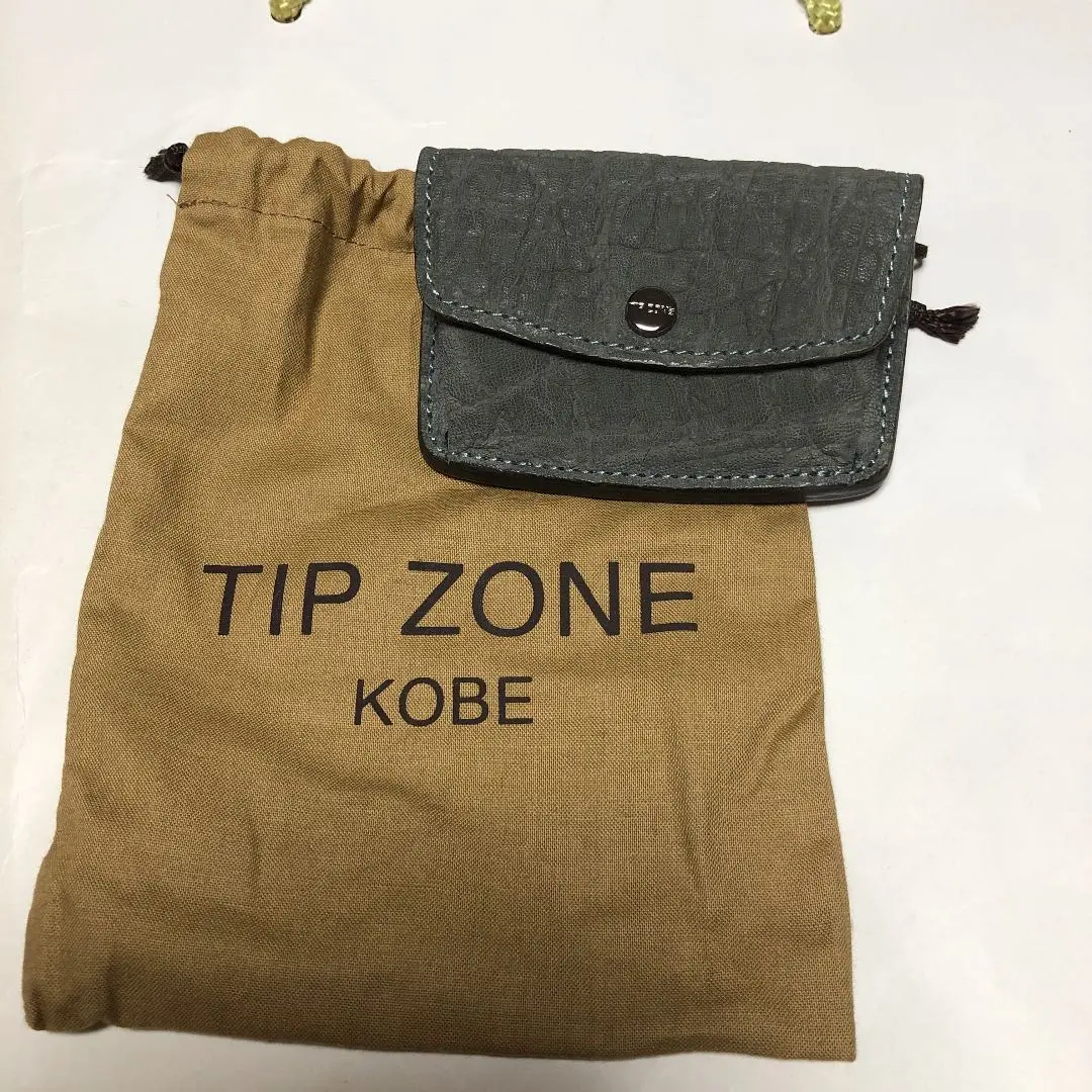 TIP ZONE KOBE 長財布 ブルー&ベージュの通販 by ハンモック人間
