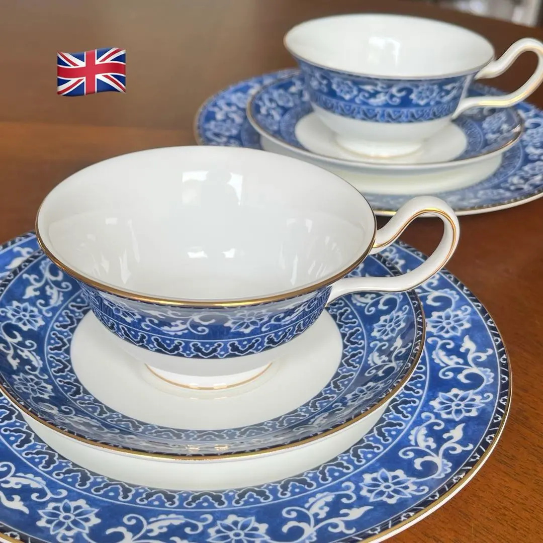超美品★ウェッジウッド 【WEDGWOOD ボッカーラ カップ&ソーサー】BOKHARA ウェッジウッド（イギリス） | ブランド洋食器専門店ル・ノーブル 公式