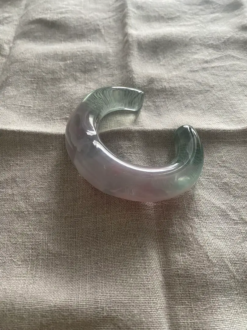 Yurika akutuクリアバングル bon bangle/clear white | yurikaakutsu