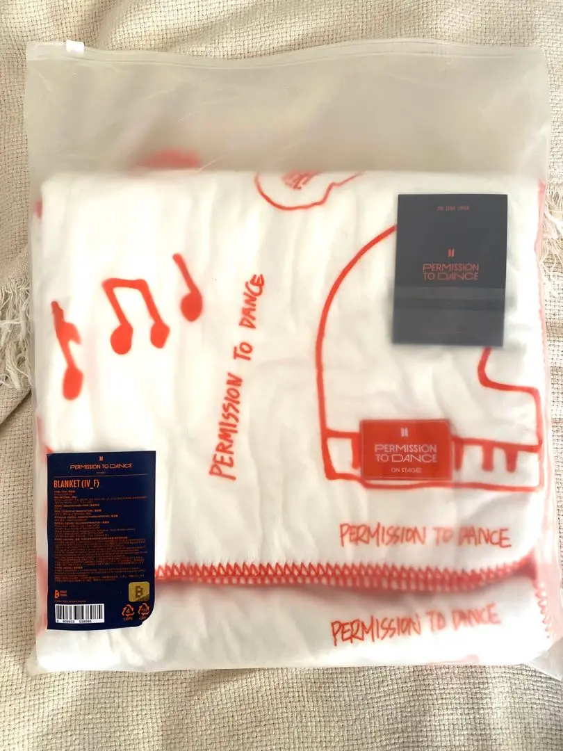 ❤️最終価格未開封 BTS PERMISSION TO DANCE ブランケット ❤️最終価格未開封 BTS PERMISSION TO DANCE ブランケット