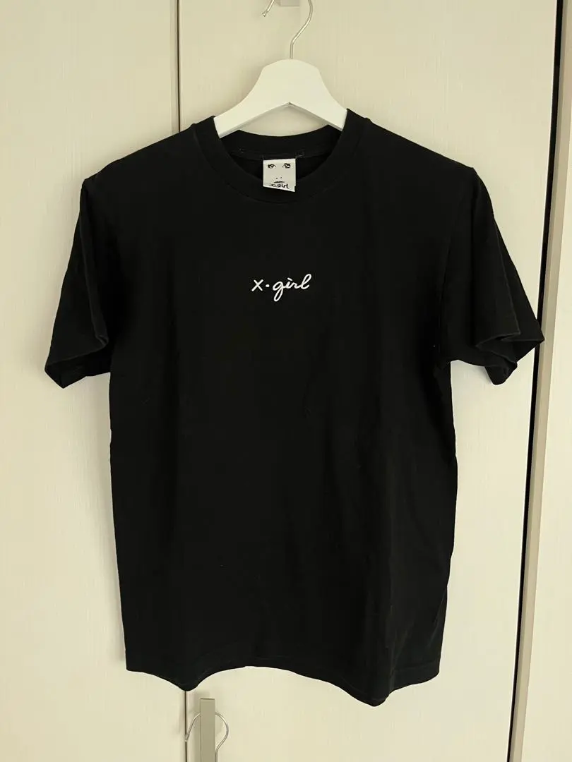 Thumbnail of X-girl short-sleeved T-shirt, black