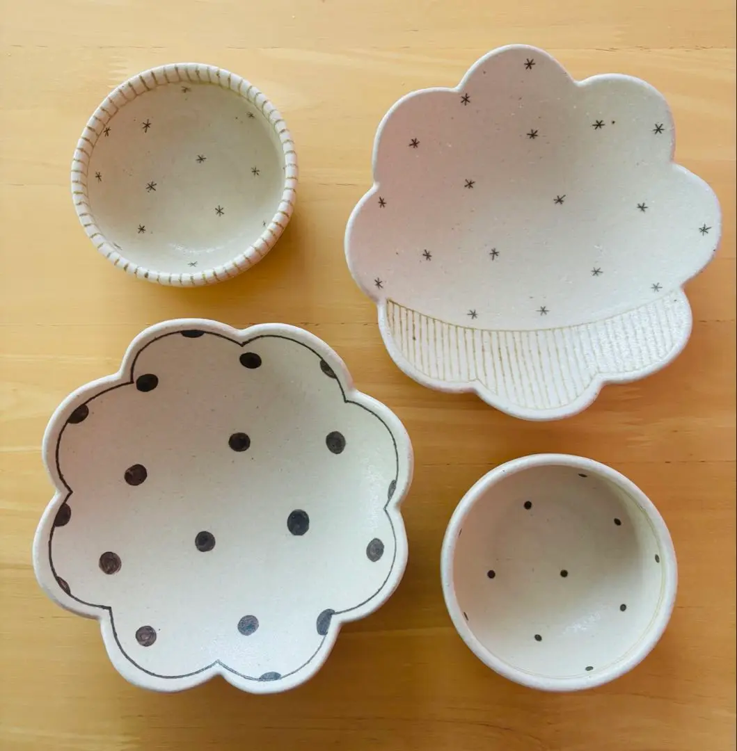 【新品未使用・値下げ】陶器　穂屋工房　吉田千穂　スープボウル　スープボール 送料無料 新品 穂屋工房 吉田千穂 スープボウル 2個セット
