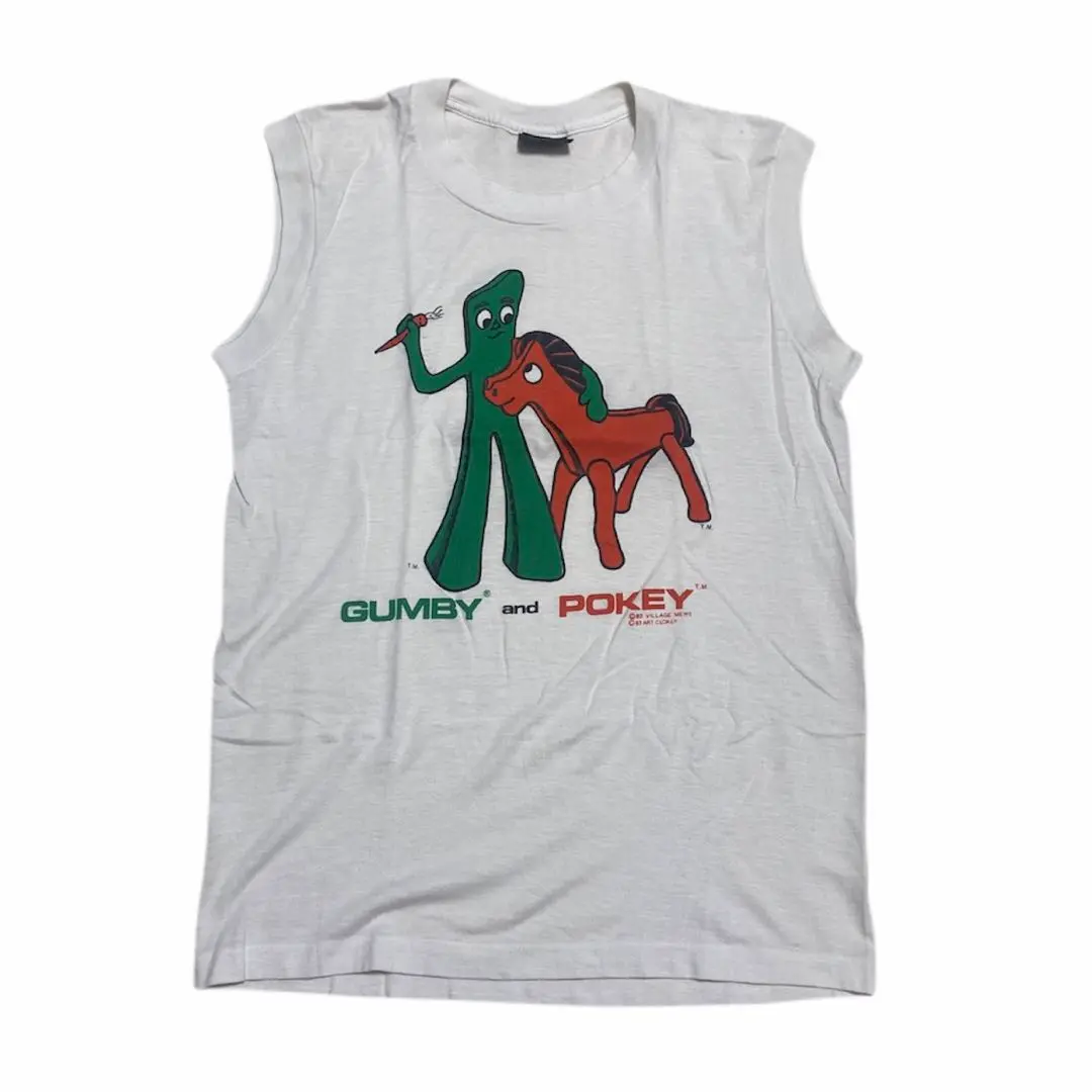 Gumby グラフィックTシャツアメリカビンテージ Gumby グラフィックTシャツアメリカビンテージ