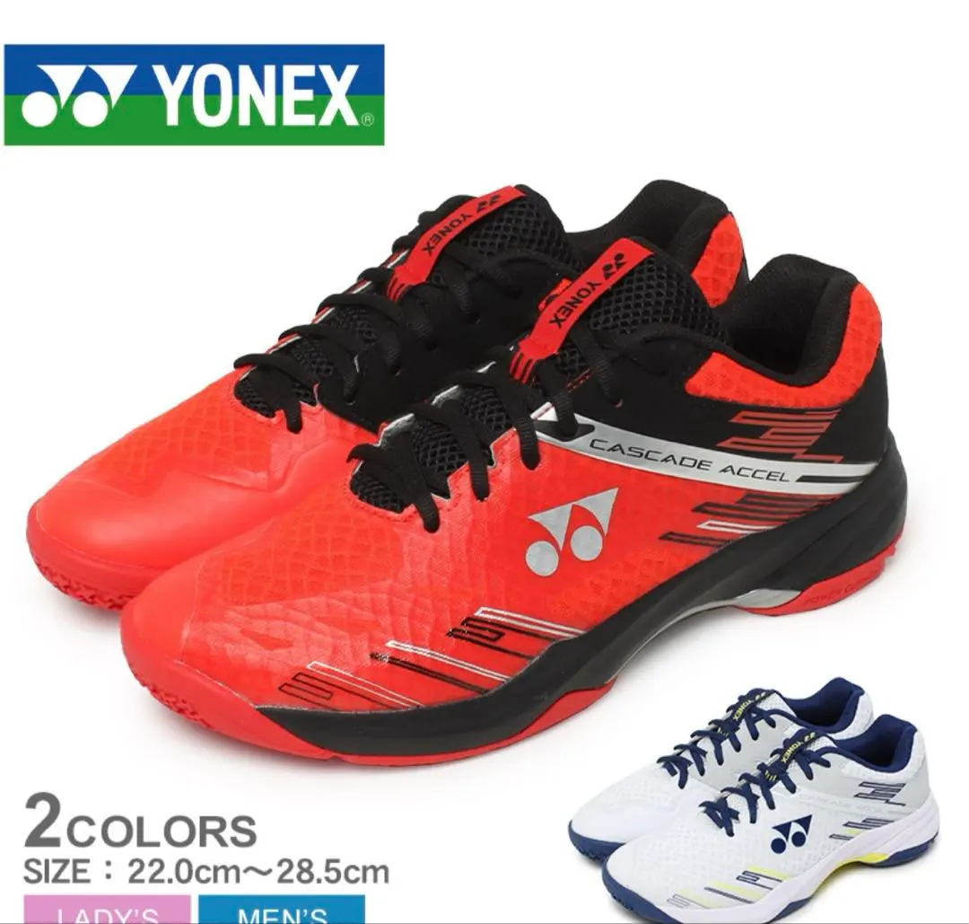 尤尼克斯 POWER CUSHION CASCADE ACCEL 羽毛球鞋 23.5 的縮圖
